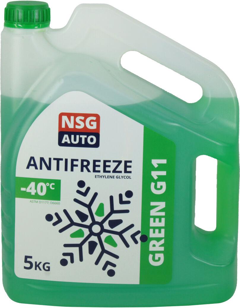 Тосол антифриз -40 NSG AUTO G-11 5 кг Зеленый (NSG00013)