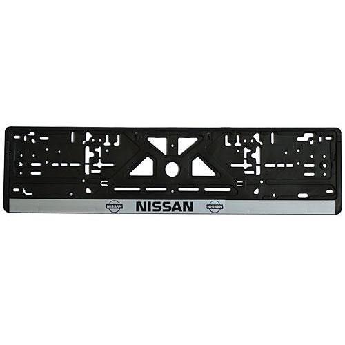 Рамка номерного знака Nissan пластиковая Черный