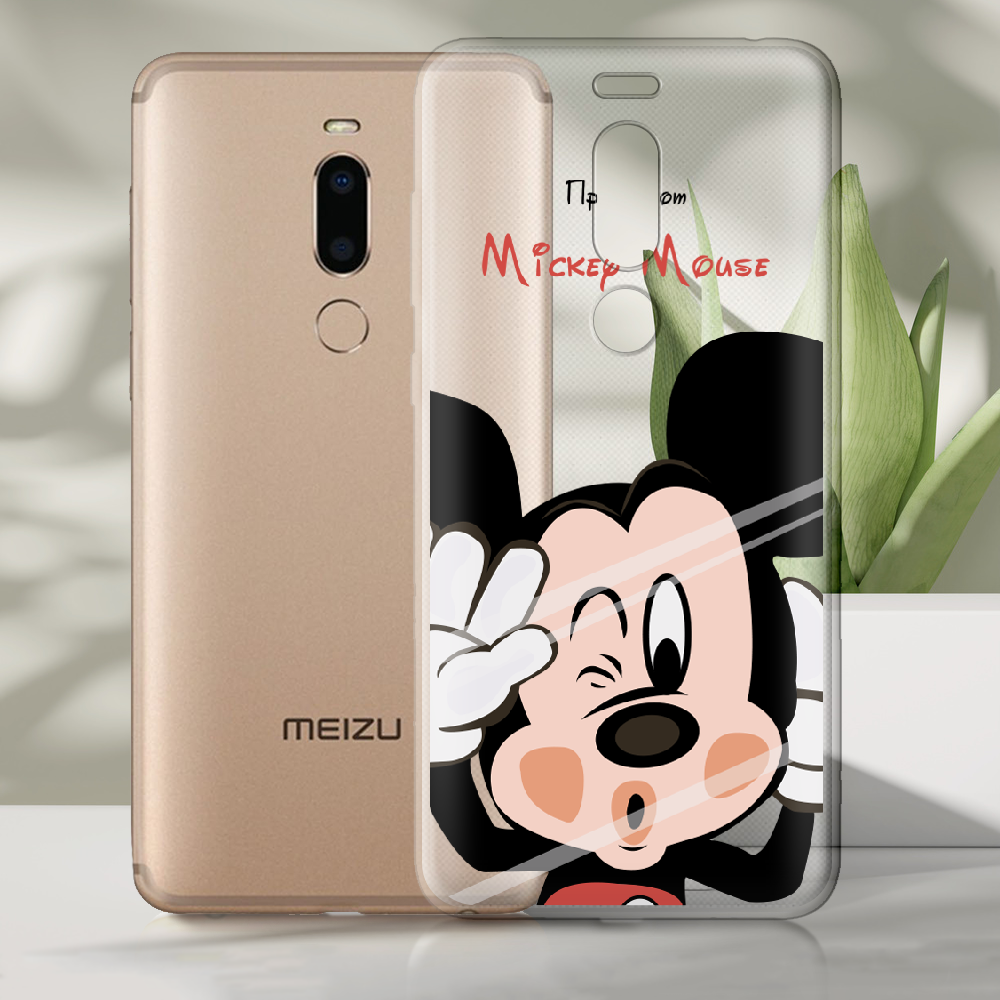 Чохол Boxface Meizu M8 Mister M Прозорий силікон (35852-cc58-35852) - фото 2