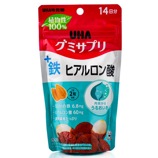 Кислота гиалуроноавя жевательная UHA Gummy Supplement Hyaluronic Acid 28 шт. (28006058)