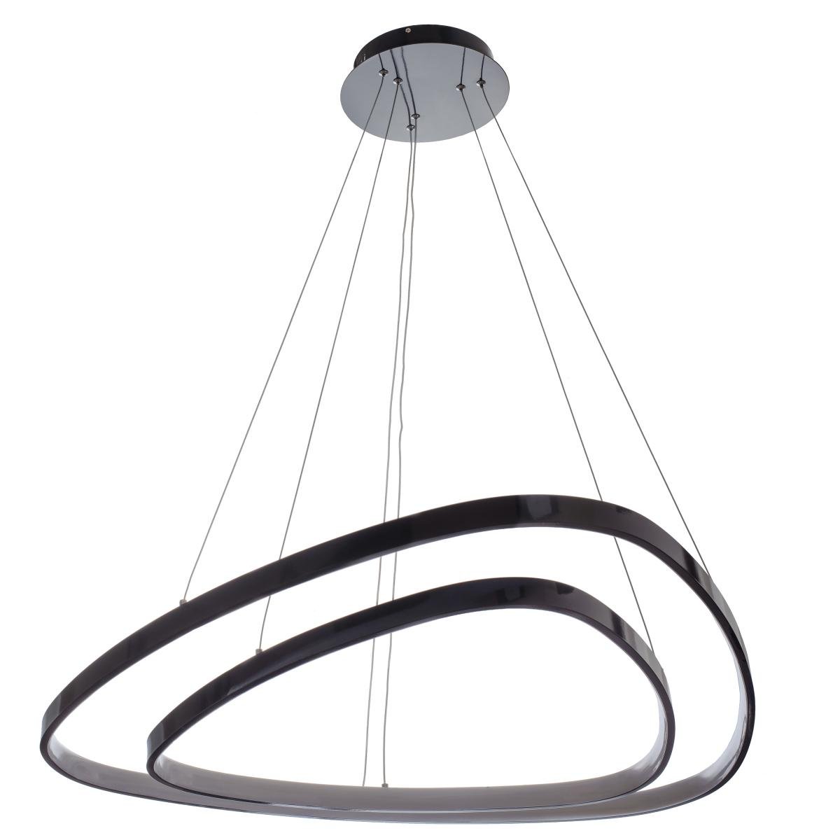 Люстра підвісна Brille BL-571S/95 W NW BK LED для натяжної стелі