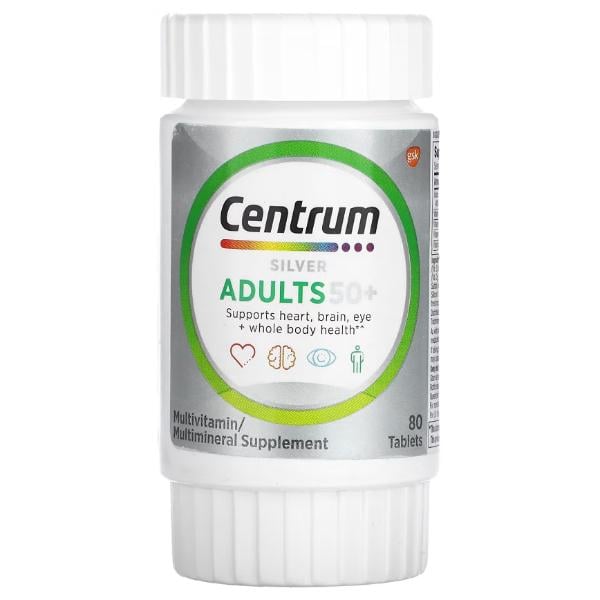Витаминно-минеральный комплекс Centrum Silver Adults 50+ 80 таб. (000023287)