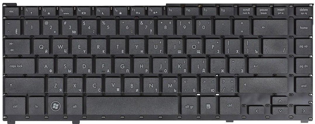 Клавиатура для ноутбука HP ProBook 4310S Black Клавиатура для ноутбука HP ProBook 4310S Black