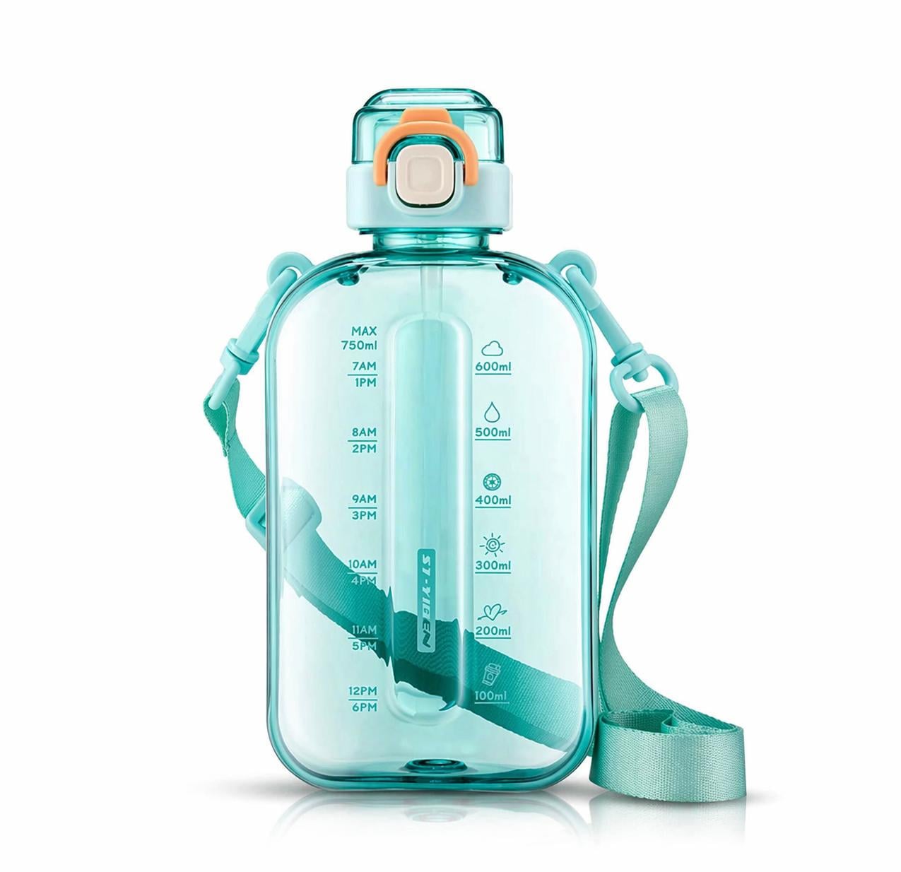 Бутылка для воды из BPA-free пластик 750 мл Бирюзовый (2416098581) Бутылка для воды из BPA-free пластик 750 мл Бирюзовый (2416098581)