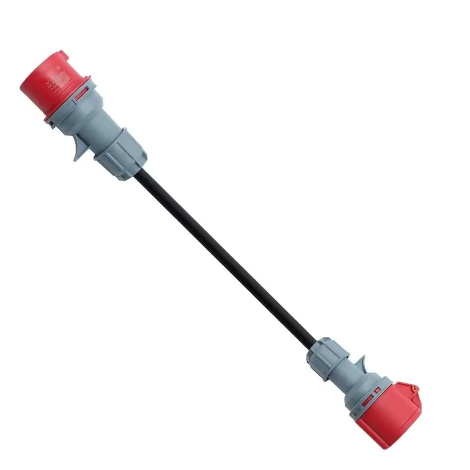 Переходник Red CEE 32A на Red CEE 16A |3-фазный на 3-фазный для зарядки электромобилей
