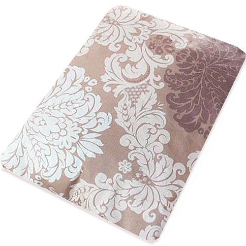 Простынь на резинке Т0506 140х200 см Коричневый/Белый/Бежевый (131730)