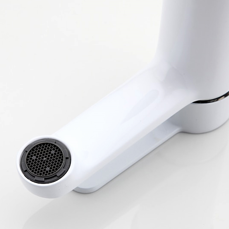 Смеситель для умывальника Frap F1041 Белый/Хром (1033657) - фото 4