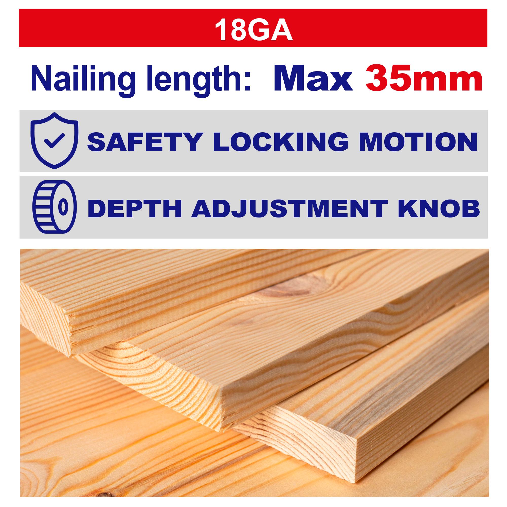 Гвоздозабиватель аккумуляторный EMTOP ELBNLI2008 - фото 3