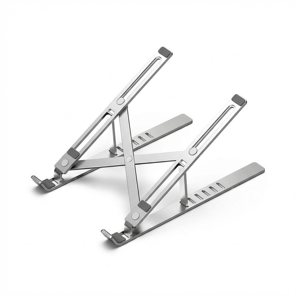 Подставка для ноутбука Vention алюминиевая складная 17" Серебристый (KDMI0)