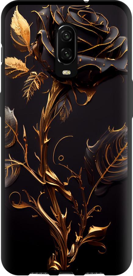 Чехол на OnePlus 6T Роза 3 (5552b-1587-42517) Чехол на OnePlus 6T Роза 3 (5552b-1587-42517)