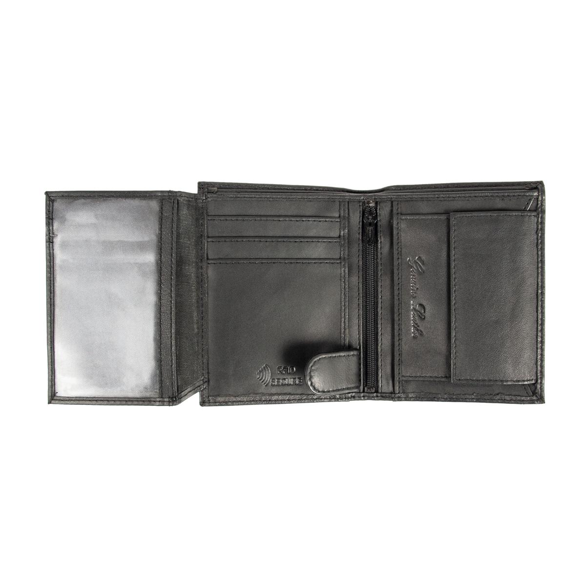 Кошелек кожаный мужской Ridgeback JBNC 31 Black (JBNC31 BLK) - фото 4 Кошелек кожаный мужской Ridgeback JBNC 31 Black (JBNC31 BLK) - фото 4