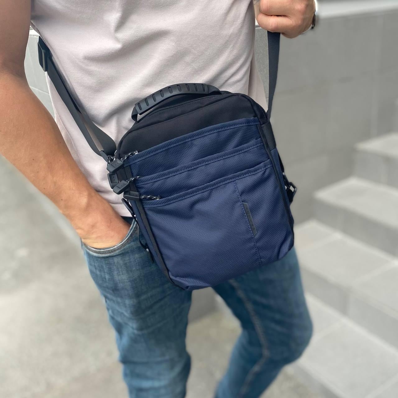 Сумка через плечо Commander 2.0 Blue (bv86) Сумка через плечо Commander 2.0 Blue (bv86)