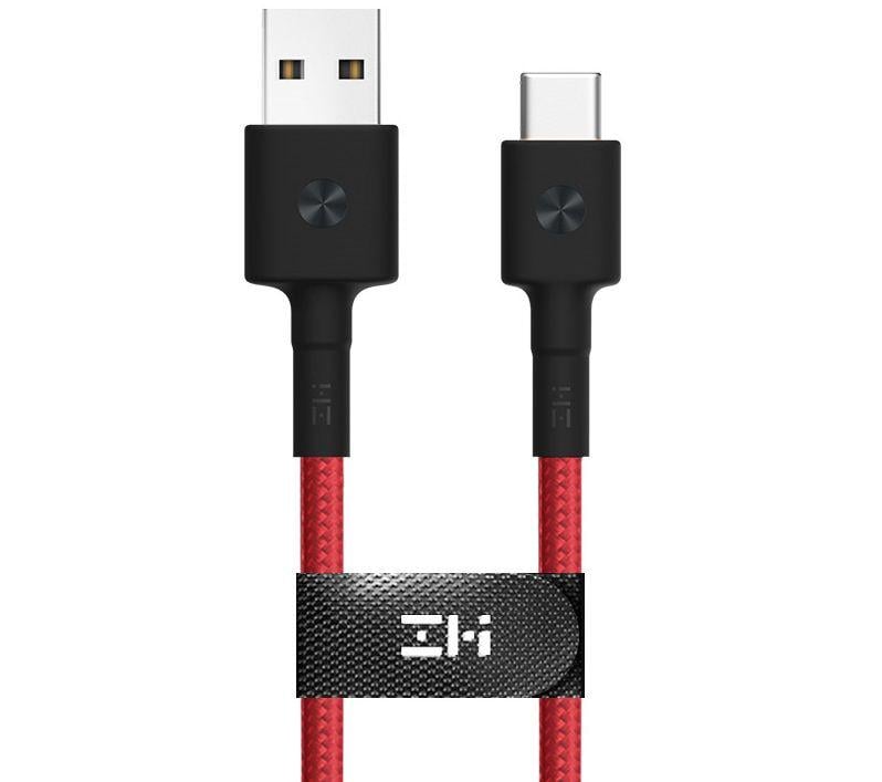 Кабель ZMi AL431 Kevlar USB Type-C 2 м Red - фото 1