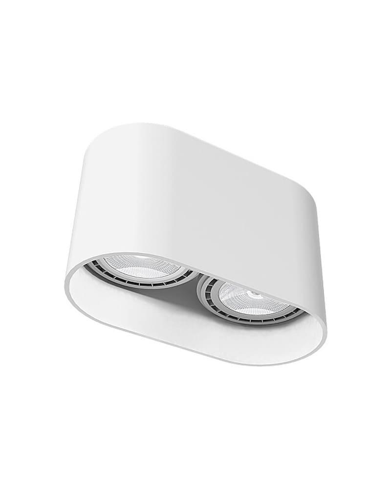 Точечный светильник Nowodvorski 9241 Oval GU10 2x75W (2229965733)