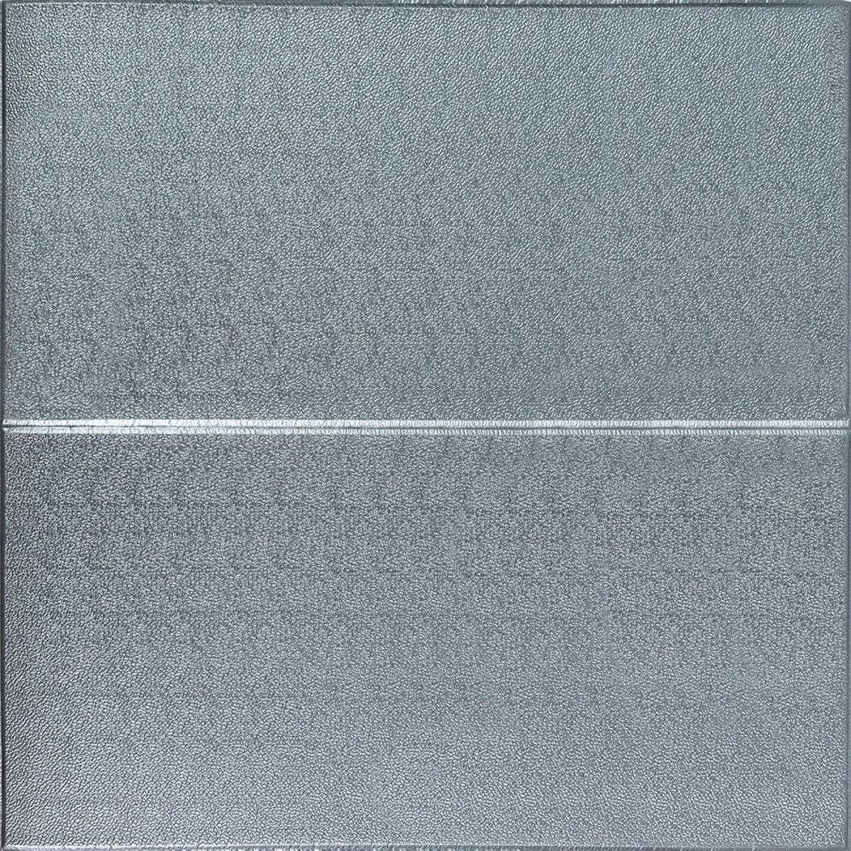 3D-панель 680х700х4 мм Срібний квадрат (SW-00003257)