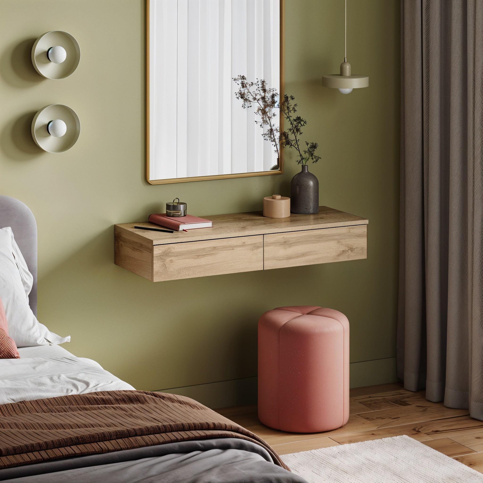 Туалетний стіл підвісний FT-226 1000x310x186 мм Дуб Аппалачі - фото 1 Туалетний стіл підвісний FT-226 1000x310x186 мм Дуб Аппалачі - фото 1