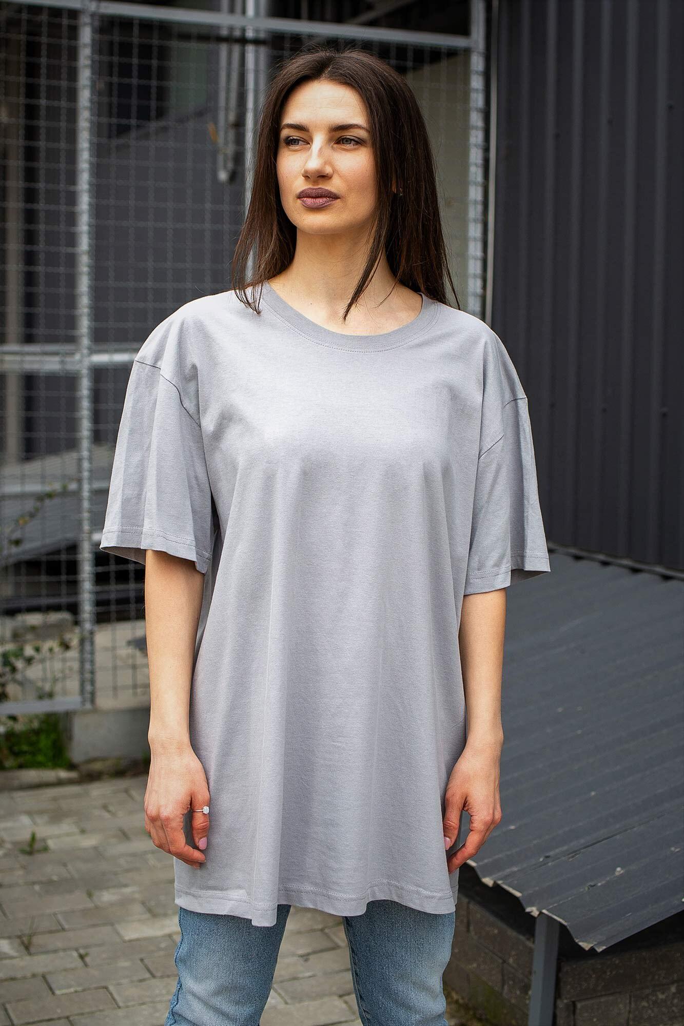 Футболка Without Great woman оверсайз 2XL/3XL Light Gray (оверсайз 2XL8042929) Футболка Without Great woman оверсайз 2XL/3XL Light Gray (оверсайз 2XL8042929)