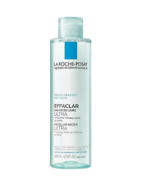 Вода міцелярна для зняття макіяжу La Roche-Posay Effaclar Micellar Water Ultra 200 мл (3433422408357)