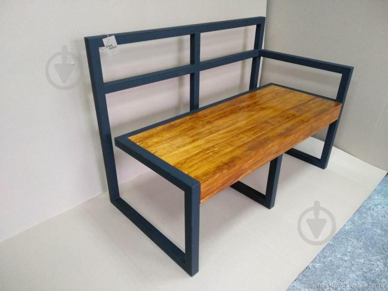Скамья GoodsMetall в стиле ЛОФТ 1400х450х400 ЛС27
