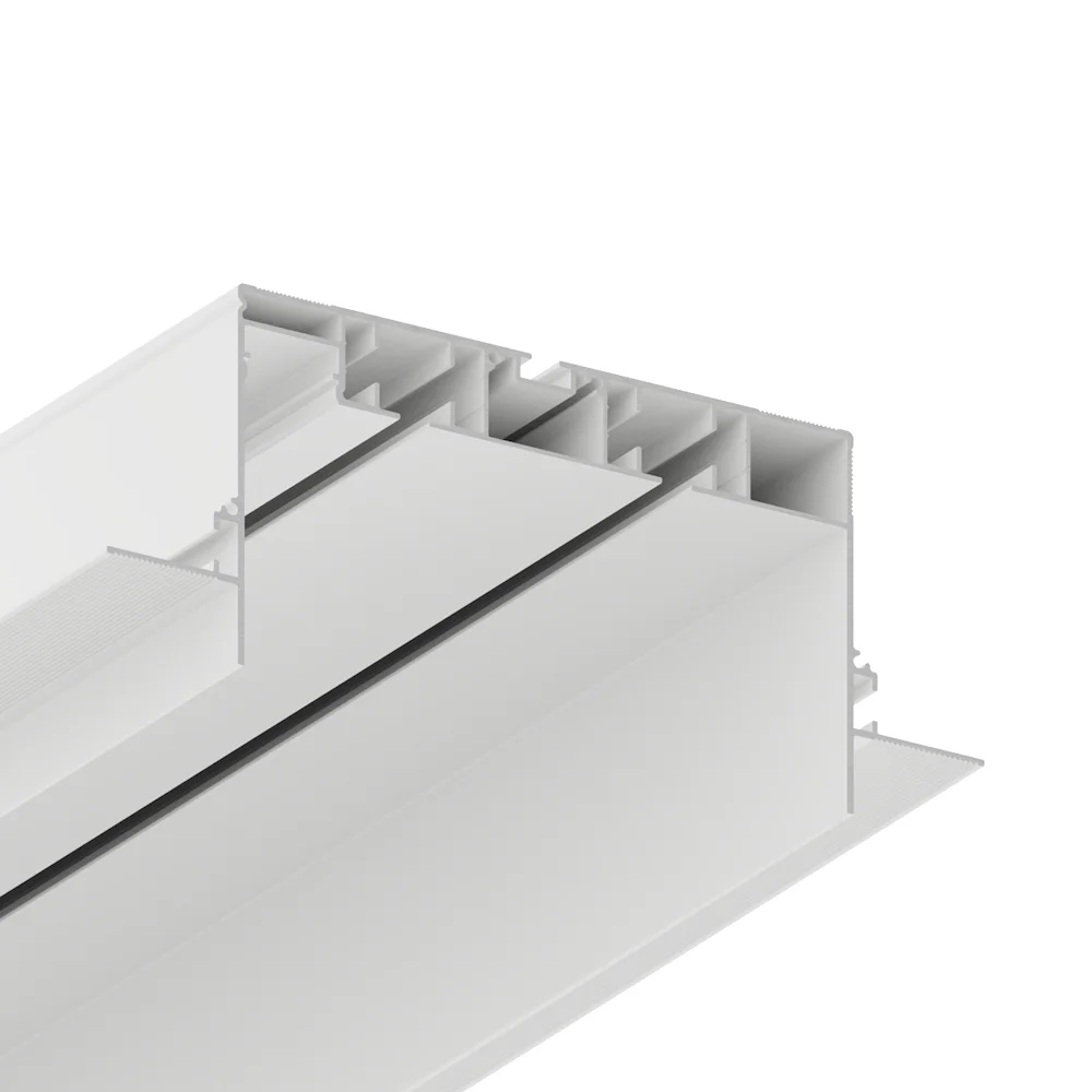Карниз прихований дворядний для гіпсокартону G50/2 Білий (2937881331)