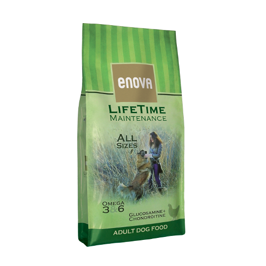 Корм для дорослих собак сухой повнораціонний Enova LifeTime Maintenance всіх порід 2 кг (CS531)