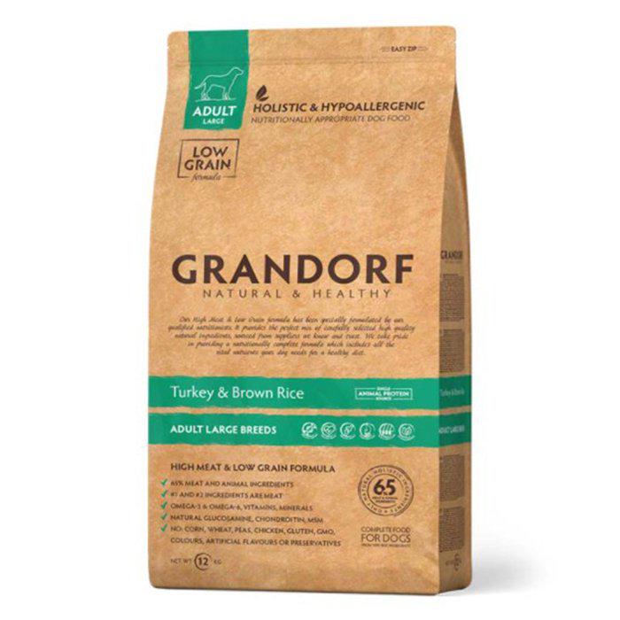 Корм сухой Grandorf Dog Maxi Turkey индейка для собак крупных пород 10 кг