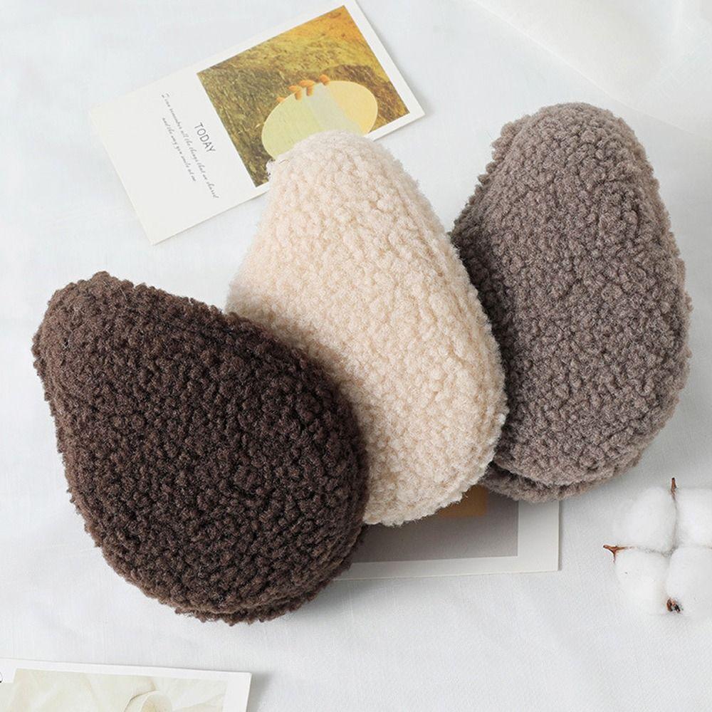 Навушники буклє баранчик Сіро-бежевий (607) - фото 4 Навушники буклє баранчик Сіро-бежевий (607) - фото 4