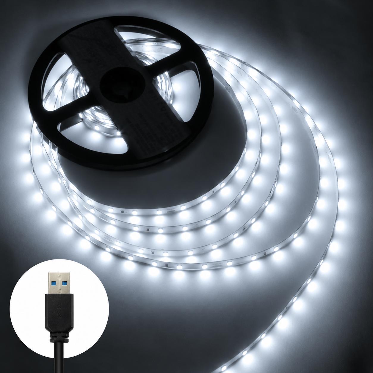 Лента LED Strips 2835 10 м 30LED/1 м Белый - фото 5