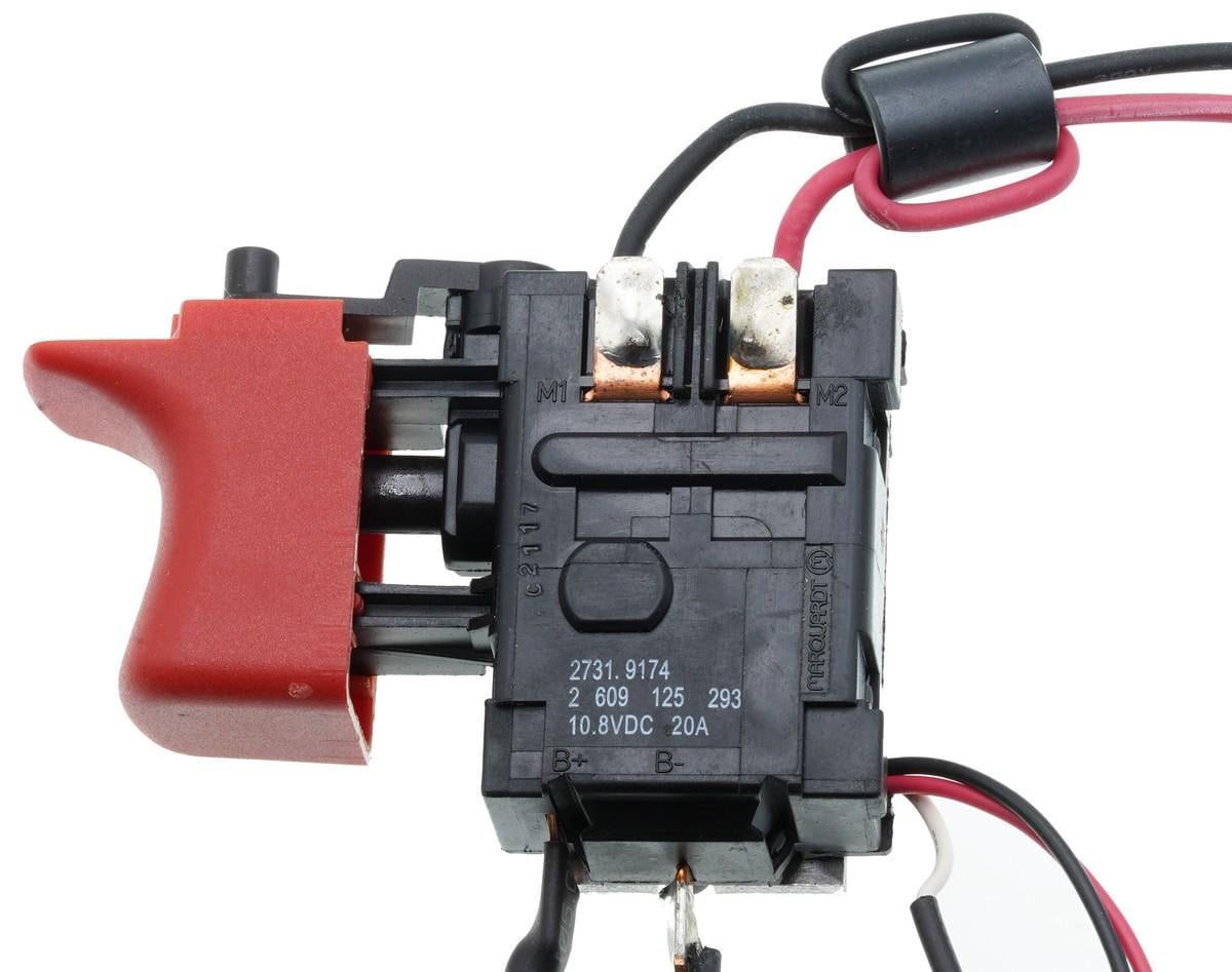 Кнопка VJ Parts для шуруповерта B GSR 120-LI код 2609125293 (кн1888) Кнопка VJ Parts для шуруповерта B GSR 120-LI код 2609125293 (кн1888)