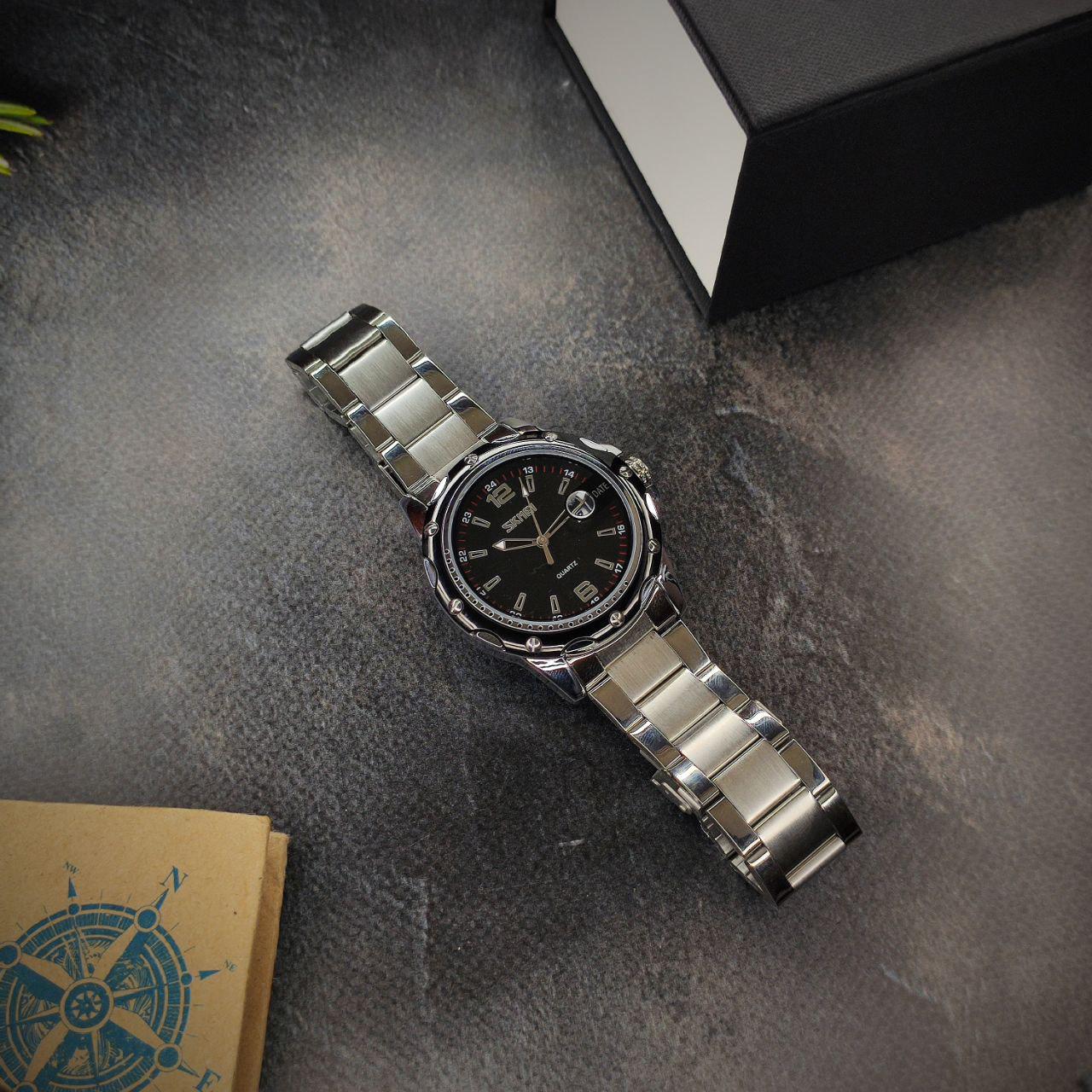 Часы наручные мужские Skmei кварцевые наручные Black (0992) - фото 5 Часы наручные мужские Skmei кварцевые наручные Black (0992) - фото 5