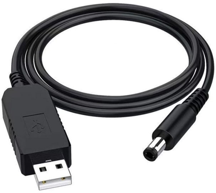 Кабель живлення для роутера Standart USB 12V DC 2,1x5,5 мм (802055)