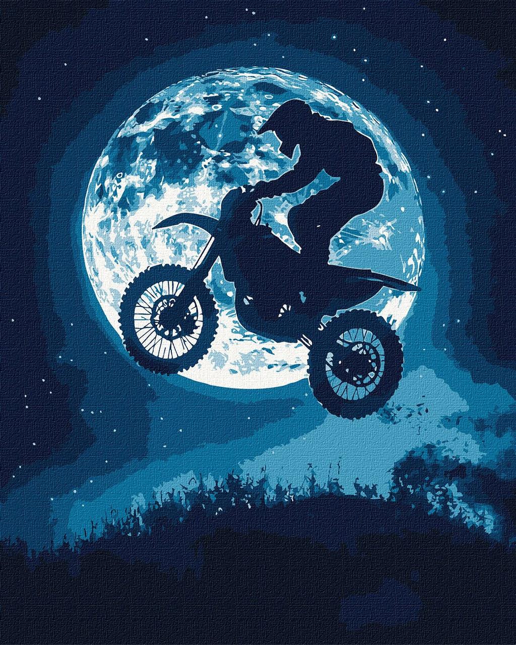 Картина за номерами Ideyka Нічний драйв з фарбами металiк 40х50 см (2824290165)