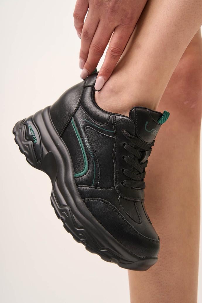 Снікерси жіночі LONZA р. 36 Чорний (179014) Снікерси жіночі LONZA р. 36 Чорний (179014)