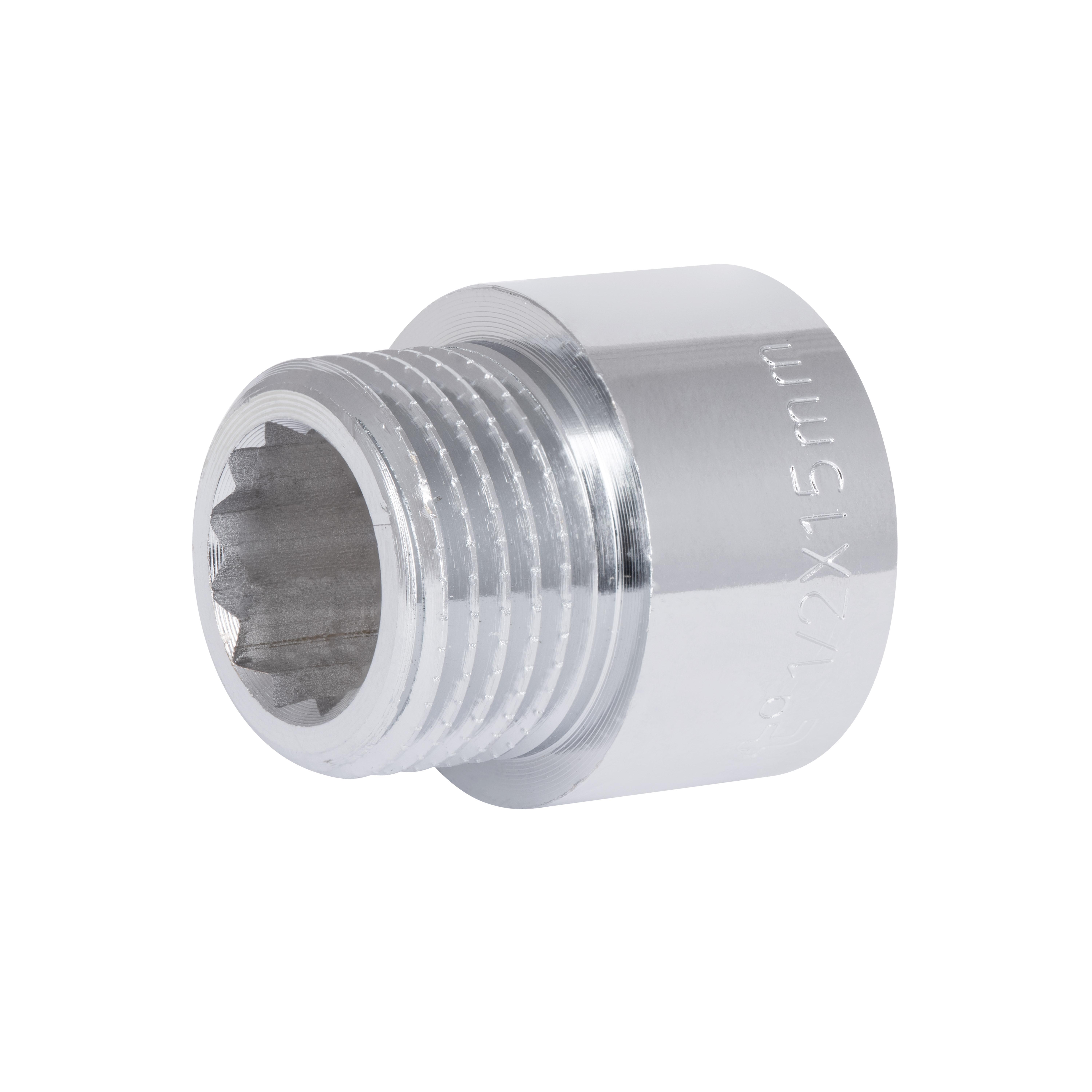 Удлинитель хромированный Thermo Alliance Forte 1/2" ВЗ 15 мм (TAF1301515)