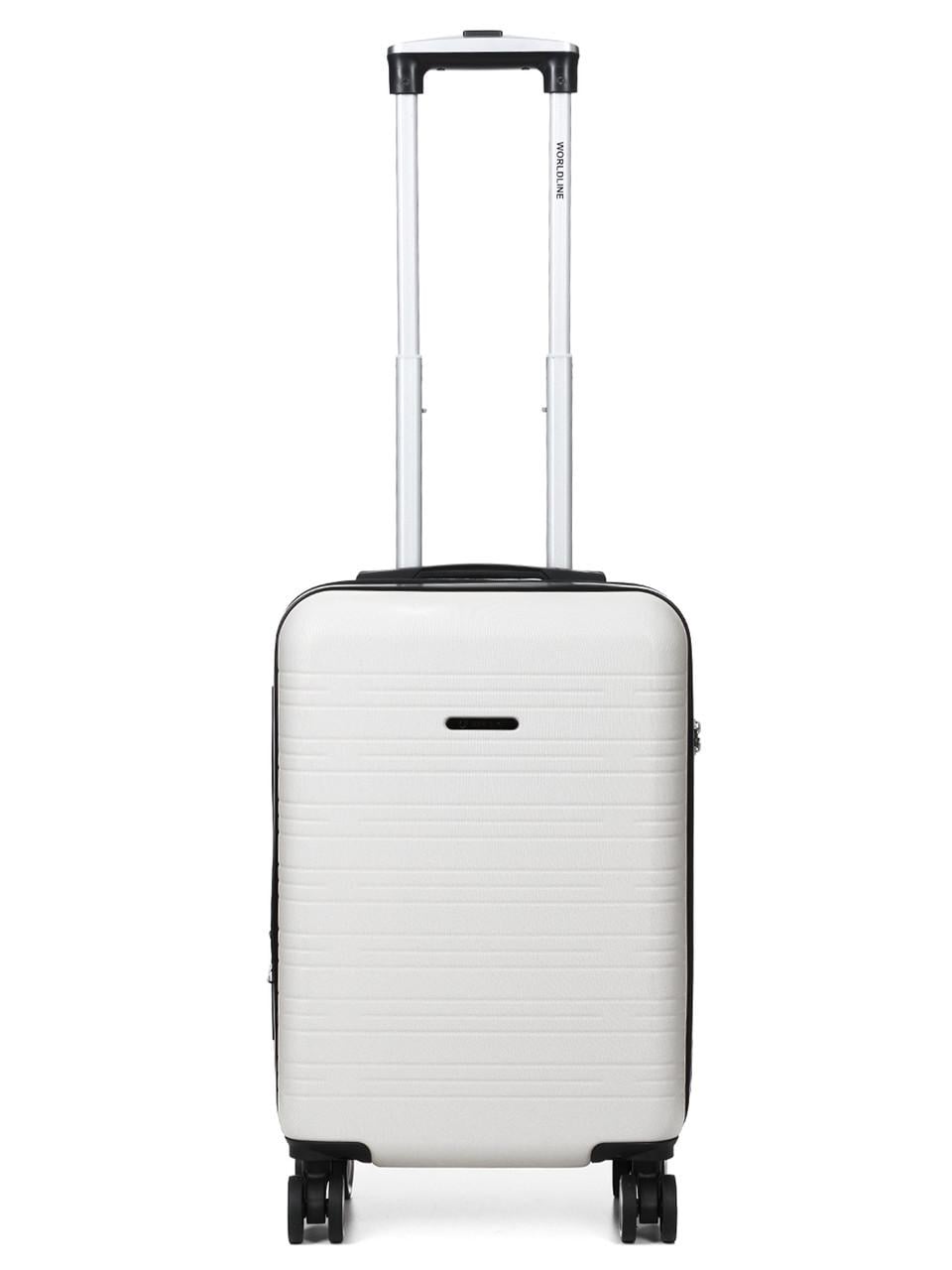 Чемодан Франция имел Worldline S 55х35х20+3 см 38 л 2,6 кг Белый (627)