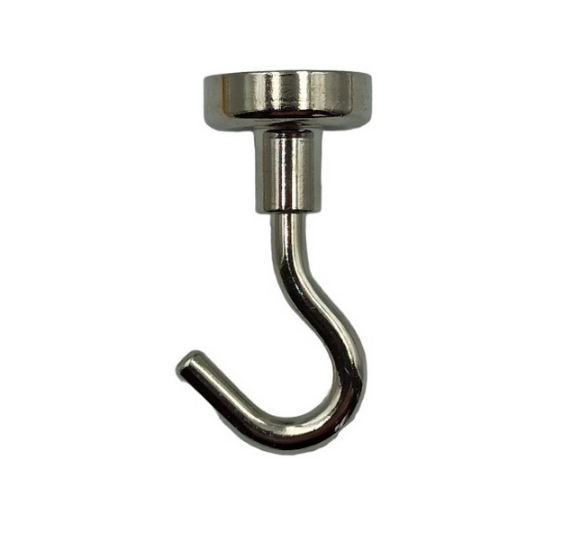 Магніт неодимовий пошуковий з гачком 16x35 мм до 3 кг Silver (26860288) Магніт неодимовий пошуковий з гачком 16x35 мм до 3 кг Silver (26860288)