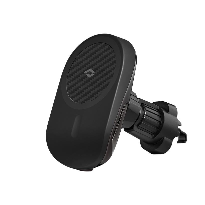 Магнитное зарядное устройство Pitaka MagEZ Car Mount Pro Car Vent Black (CM4001Q) Магнитное зарядное устройство Pitaka MagEZ Car Mount Pro Car Vent Black (CM4001Q)