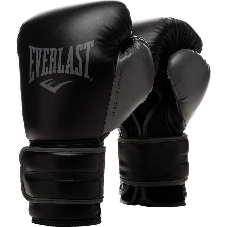 Рукавички боксерські Everlast POWERLOCK 2R TRAINING GLOVES 16 унцій р. 16 Чорний (P00002286)