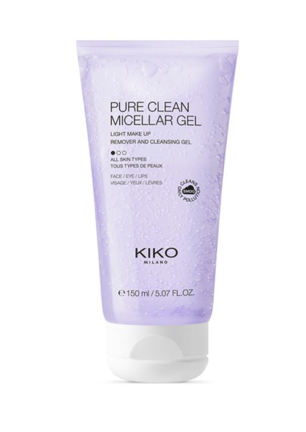 Мицеллярный гель Pure Clean Micellar Gel Kiko Milano 150 мл