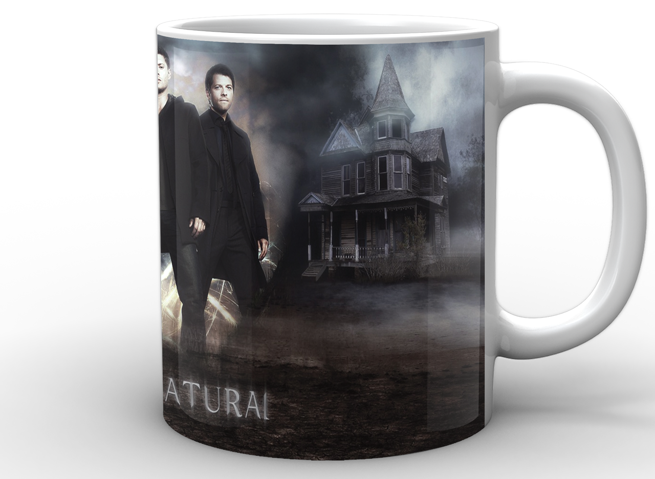 Чашка GeekLand Supernatural Сэм Дин Кастиэль (SN.02.014.604)