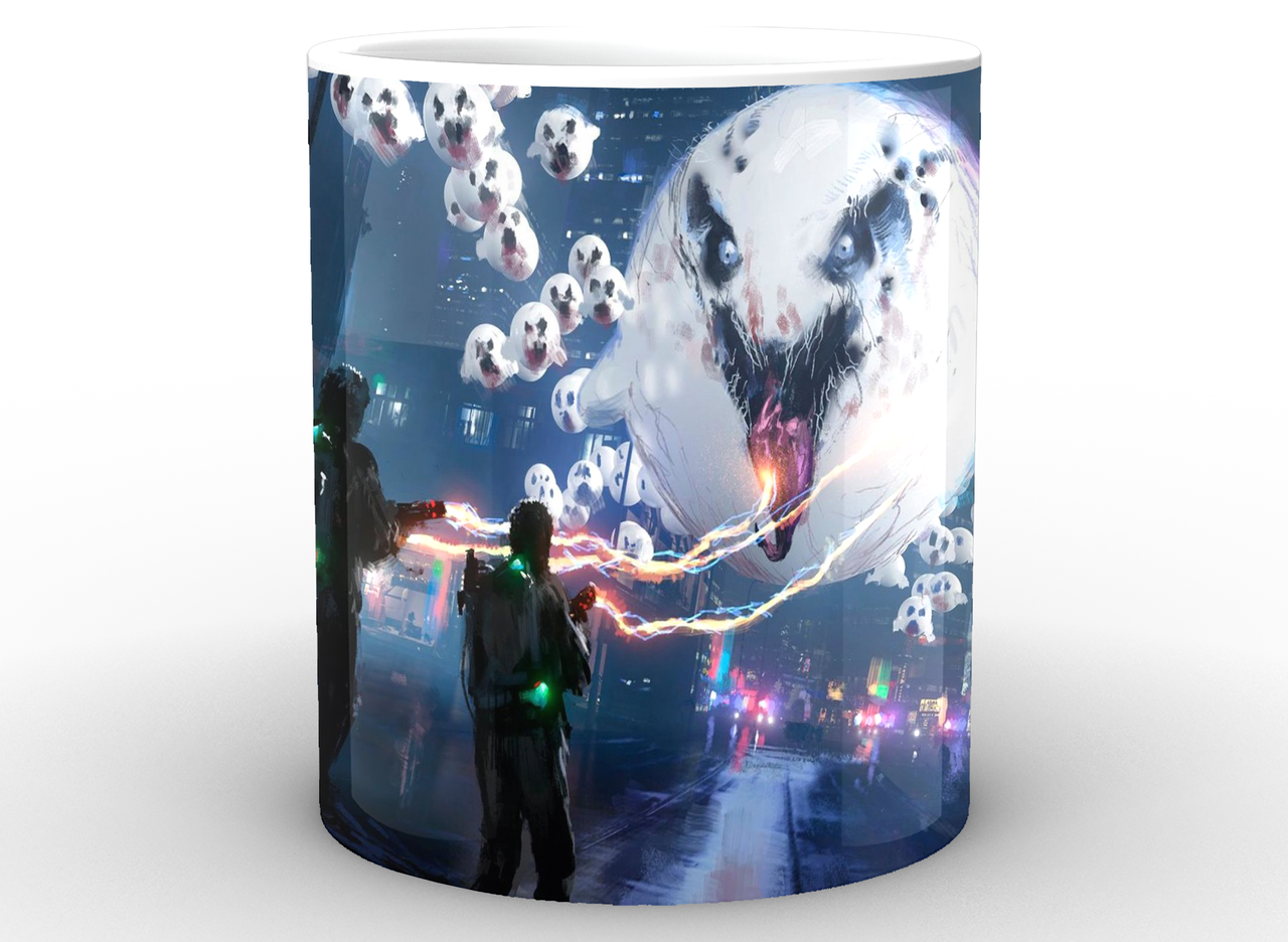 Чашка Geek Land Ghosts Busters Мисливці за привидами Білий фон
