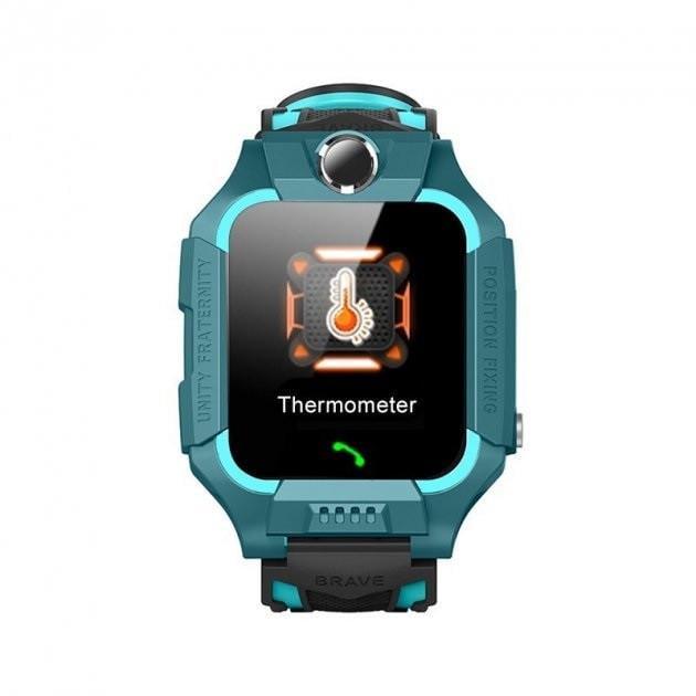 Смарт-часы детские Smart Watch W02S Thermometer Зеленый (8457080)