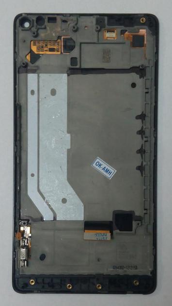 Дисплейный модуль Liquid Crystal Display+Touchscreen для Microsoft 950 XL Lumia Dual SIM+FRAME Черный (000016772)