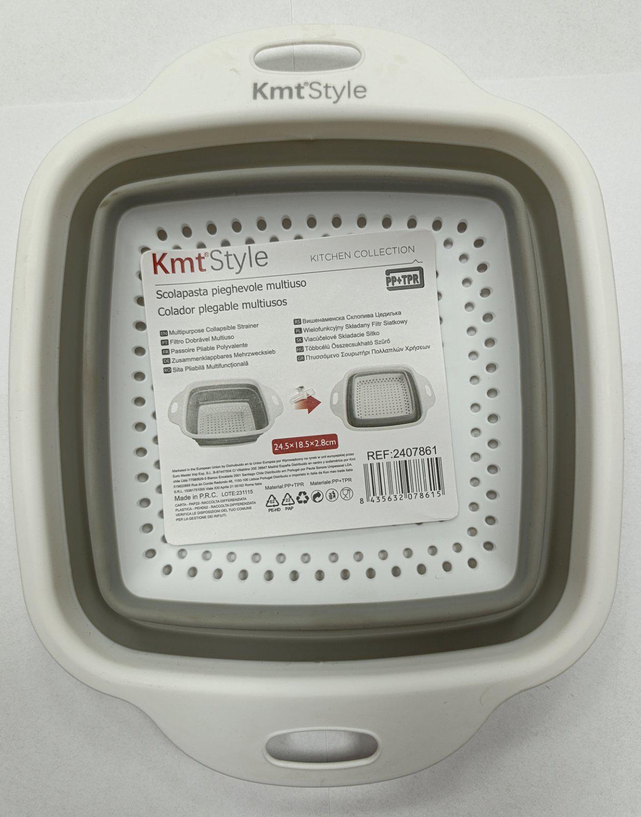 Друшляк складаний Kmt Style VC-1404 силіконовий 24,5х18,5х7,5 см (29870165)