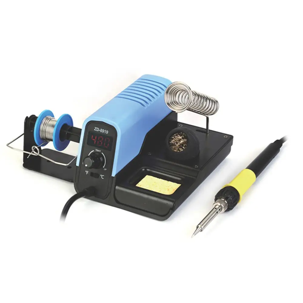 Паяльная станция ZD-8919 CE с держателем припоя 60W 160-480°С (2498254437)