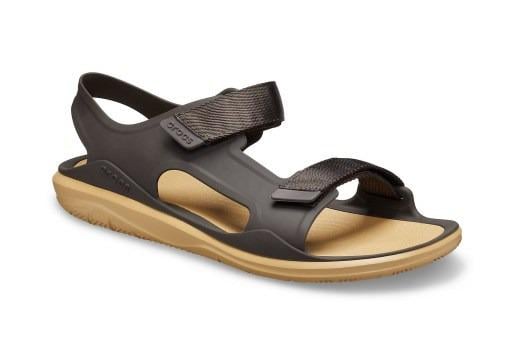 Сандалии Crocs Swiftwater Expedition Sandal р. 40,5/26,5 см Espresso/Tan (15408221) - фото 2