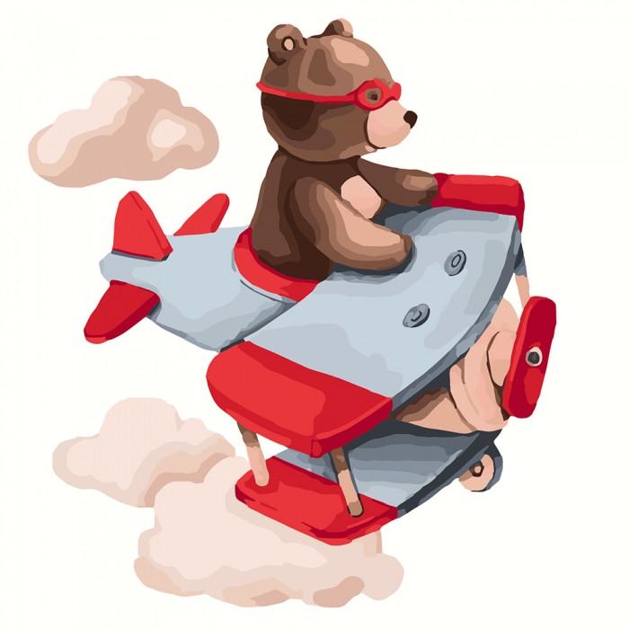 Картина за номерами Ідейка Подорожуючи небом 30х30 см (KHO2343)