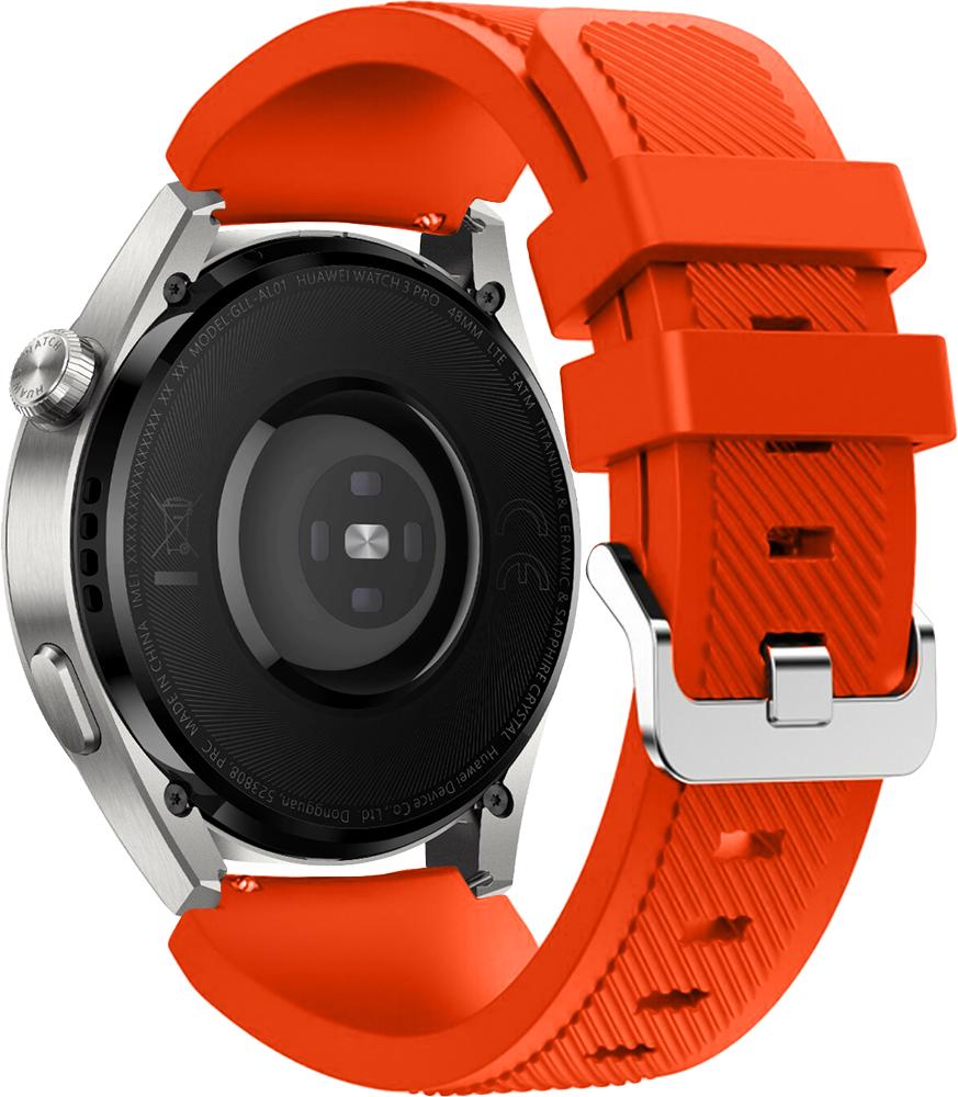 Ремешок Cross для Huawei Watch 3 Pro 22 мм Orange (22530-2C) - фото 2 Ремешок Cross для Huawei Watch 3 Pro 22 мм Orange (22530-2C) - фото 2