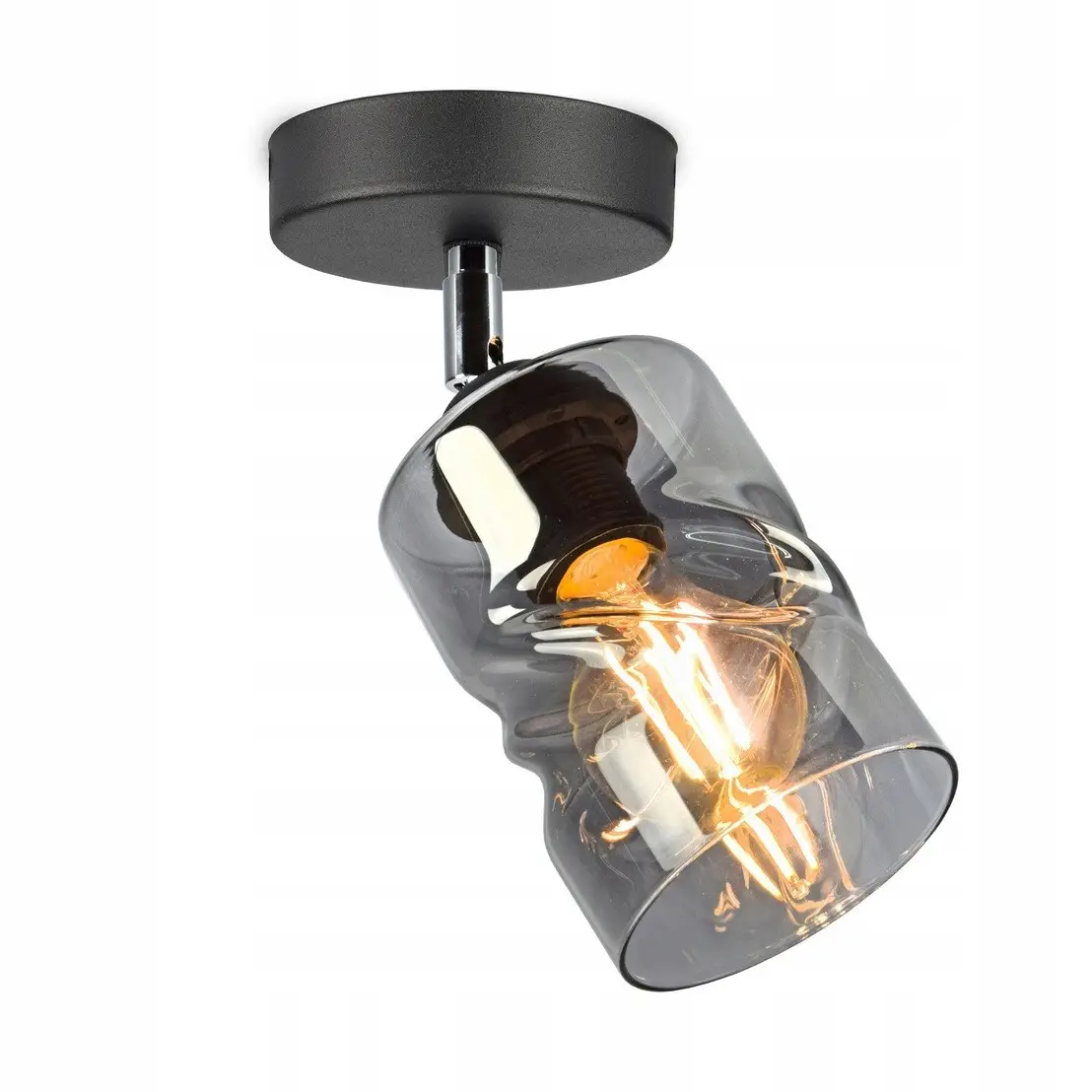 Люстра потолочная Sirius S4944-1 BK+SM (2037192676)