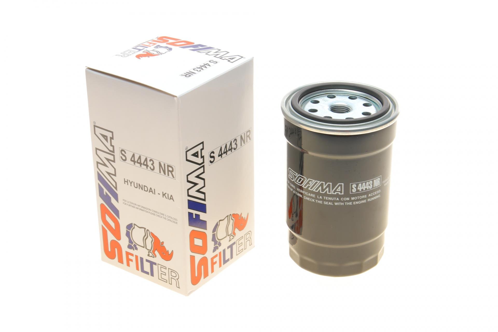 Фильтр топливный SOFIMA для Hyundai Tucson/i30/i20/Kia Ceed/Sportage 1,6/2,0CRDi 04- (S 4443 NR)